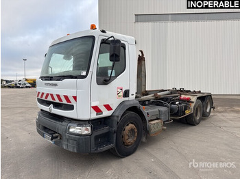 Kamion sa hidrauličnom kukom RENAULT Premium 370