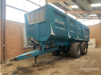Traktorska prikolica za farmu/ Kiper 2018 Rolland Rollspeed 7845 T/A End Dump Remorque Agricole ... Grain Trailer: slika 2