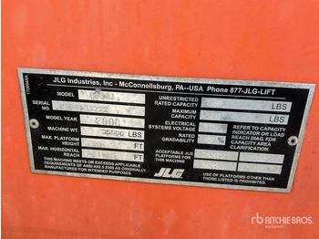 Zglobna platforma 2008 JLG 800AJ 4WD Diesel Articulating Boom Lift: slika 3