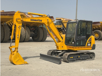 Mini bager KOMATSU PC56-7