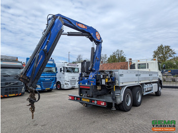 Kamion sa tovarnim sandukom, Kamion sa dizalicom DAF CF 330 FAT 6x4 Dagcab Euro6A - Open laadbak 6.4m + PM 15522 - RadioGrafisch - Handgeschakeld - 08/2025APK: slika 2