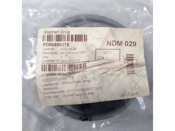 Novu Električni sistem za Oprema za rukovanje materijalima POTENTIOMETER ASSY: slika 3 Novu Električni sistem za Oprema za rukovanje materijalima POTENTIOMETER ASSY: slika 3