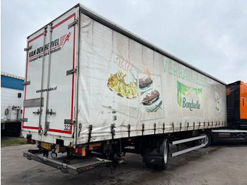 Poluprikolica sa ceradom Tracon 11.5M 1AS City Stuuras Schuifzeil Laadklep 1500KG NL Trailer, nieuwe apk tot 29-10-2026: slika 4