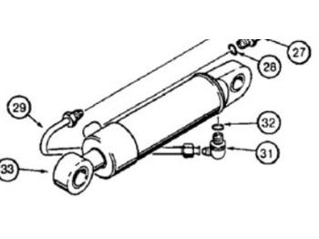 Hidraulični cilindar CASE