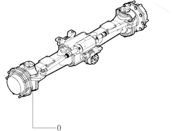 Prednja osovina NEW HOLLAND