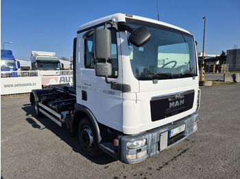 Kamion sa hidrauličnom kukom za prevoz kontejnera MAN TGL 12.180: slika 2