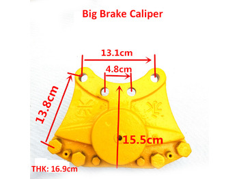 Novu Sklopovi kočnice za Utovarivač točkaš Qingdao Promising Disc Brake Calliper for China Loader: slika 2