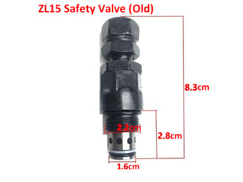 Novu Hidraulični ventil za Utovarivač točkaš Qingdao Promising Hydraulic Pressure Relief Valve for China Loader: slika 3