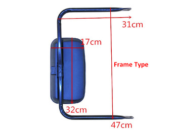Novu Retrovizor za Utovarivač točkaš Qingdao Promising Rear View Mirror for China Wheel Loader: slika 4