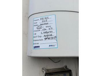 Poluprikolica hladnjače Chereau 2015 Vector 1950MT – JST102: slika 3