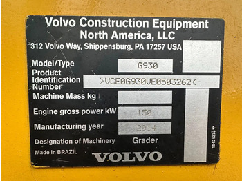 Grejder Volvo G 930: slika 5 Grejder Volvo G 930: slika 5