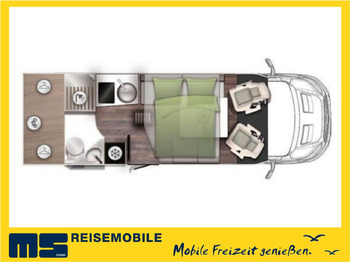 Poluintegrisani kamper Forster T 639 LF /-2026- / 165 PS-8G / HUBBETT & RAUMBAD: slika 2