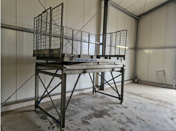 Vazdušna platforma MASONRY PLATFORM / HYDRAULIC WORKING PLATFORM – 3,000 KG LOAD CAPACITY – 5.00 × 1.60 M – WITH BASE, PROTECTIVE GRILLE & NEW REMOTE CONTROL: slika 4