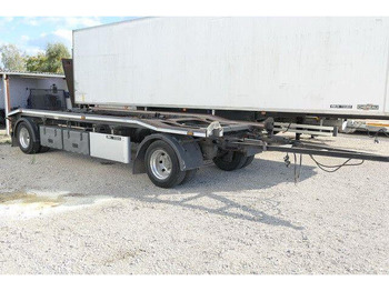 Prikolica za prevoz kontejnera/ Prikolica sa promenjivim sandukom HKM G 18 ZL 5,0, Außenroller 5 bis 7m, Luftfederun: slika 2