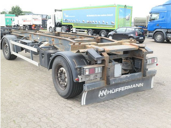 Abrol/ Autopodizač prikolica Hüffermann HSA 18.70, Container, Schlitten, SAF, Luftfed. Hüffermann HSA 18.70, Container, Schlitten, SAF, Luftfed.: slika 2