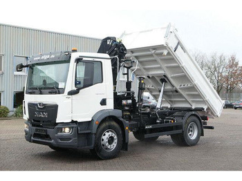 Novu Istovarivač MAN 18.320 TGM BB, Kran Hiab X-Hiduo 138, Funk, AHK: slika 4