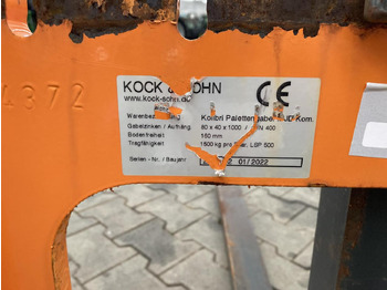 Prednji utovarivač za traktor Kock & Sohn Kolibri Palettengabel: slika 4 Prednji utovarivač za traktor Kock & Sohn Kolibri Palettengabel: slika 4