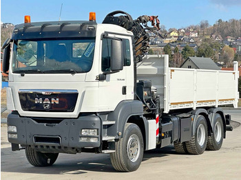 Kamion sa dizalicom, Istovarivač MAN TGS 26.400 * HIAB 166 ES - 3 HIPRO + FUNK * 6x4: slika 4