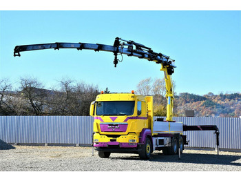 Kamion sa dizalicom MAN TGS 28.440 Pritsche 5,60* HMF 3000 K5 + FUNK !: slika 2