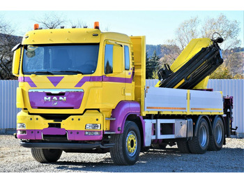 Kamion sa dizalicom MAN TGS 28.440 Pritsche 5,60* HMF 3000 K5 + FUNK !: slika 4