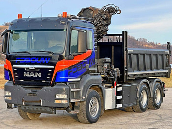 Istovarivač, Kamion sa dizalicom MAN TGS 33.480 * HIAB 288 EP - 4 HIDUO/ FUNK * 6x4: slika 4