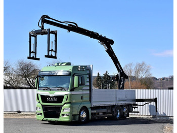 Kamion sa dizalicom MAN TGX 26.440 Pritsche 6,60 m* ATLAS 125.2V-A12VB: slika 2