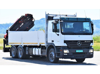 Kamion sa dizalicom, Kamion sa tovarnim sandukom Mercedes-Benz ACTROS 2641 * PK 29002 +JIB PJ060/FUNK* 6x4 Mercedes-Benz ACTROS 2641 * PK 29002 +JIB PJ060/FUNK* 6x4: slika 3