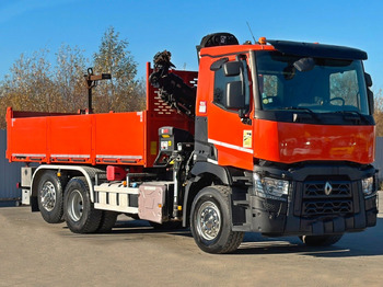 Istovarivač, Kamion sa dizalicom Renault C430 * HIAB 144 BS - 3 HIDUO+ FUNK/ 6x2: slika 3 Istovarivač, Kamion sa dizalicom Renault C430 * HIAB 144 BS - 3 HIDUO+ FUNK/ 6x2: slika 3