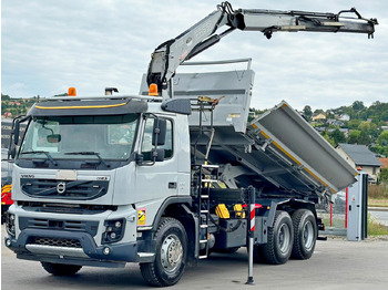 Kamion sa dizalicom Volvo FMX 420 Kipper 5,10m *FASSI F155A.0.22+FUNK/6x4: slika 3