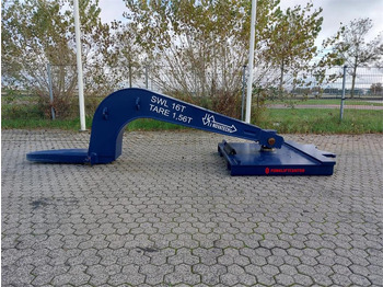 Oprema za rukovanje materijalima Novatech Forklift Gooseneck 16t: slika 2