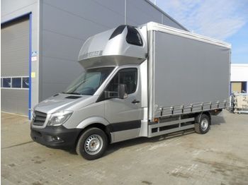 Novu Dostavno vozilo sa ceradom Mercedes-Benz Sprinter 316 Schiebeplane 156 PS Schlafkabine: slika 1