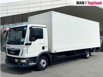 Kamion sa zatvorenim sandukom MAN TGL 12.220 4X2 BL,Koffer,LBW1.500kg,AHK,Klima: slika 1