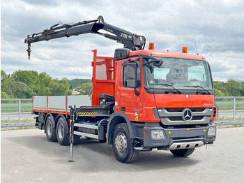 Kamion sa tovarnim sandukom, Kamion sa dizalicom Mercedes-Benz ACTROS 2636 *HIAB 122 BS-2 HIDUO + FUNK/6x4 * TOP: slika 2