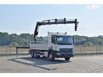 Kamion sa tovarnim sandukom, Kamion sa dizalicom Mercedes-Benz ACTROS 2636: slika 2 Kamion sa tovarnim sandukom, Kamion sa dizalicom Mercedes-Benz ACTROS 2636: slika 2