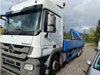 Kamion sa tovarnim sandukom, Kamion sa dizalicom Mercedes-Benz Actros 2544 Glastransporter mit Palfinger Kran: slika 2