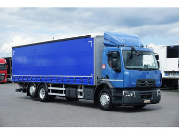 Kamion sa ceradom Renault D 320 / EURO 6 / FIRANKA + WINDA / 21 PALET / ŁAD. 16 530 KG: slika 2