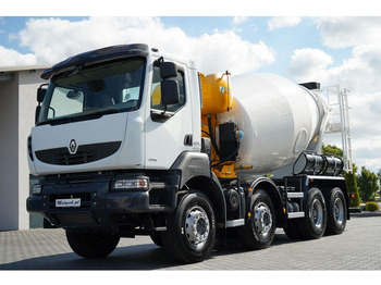 Mikser za beton Renault KERAX 430 DXI / EURO 5 / 8X4 / BETONOMIESZARKA / 9 m3 / SCHWING: slika 4