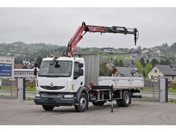 Kamion sa tovarnim sandukom, Kamion sa dizalicom Renault MIDLUM 220 DXI *PRITSCHE 7,35m * KRAN + FUNK: slika 2 Kamion sa tovarnim sandukom, Kamion sa dizalicom Renault MIDLUM 220 DXI *PRITSCHE 7,35m * KRAN + FUNK: slika 2