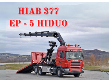 Kamion sa kablovskim sistemom SCANIA G 400