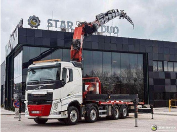 Lizing Volvo FH 550 8x2 HMF 8520 FLY JIB Winch Crane Euro 6 Volvo FH 550 8x2 HMF 8520 FLY JIB Winch Crane Euro 6: slika 1