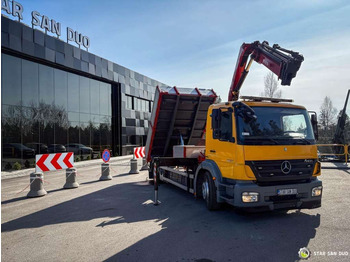 Kamion sa dizalicom, Istovarivač Mercedes-Benz  AXOR 1824 4x2 HMF 975 HDS Crane  Rotator Kipper Mercedes-Benz AXOR 1824 4x2 HMF 975 HDS Crane  Rotator Kipper: slika 2