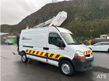 Vazdušna platforma montirana na kamion, Furgon Renault Master liftbil m/ France Elevateur løftekurv. SE VIDEO: slika 4
