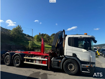 Kamion sa dizalicom Scania P340 Krok/kranbil 23 t/m Palfinger kran: slika 3