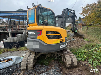 Bager guseničar Volvo ECR58D Beltegraver m/ tilt og skuffe: slika 4 Bager guseničar Volvo ECR58D Beltegraver m/ tilt og skuffe: slika 4