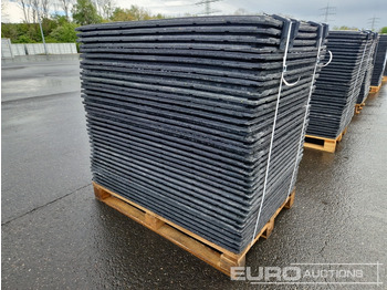 Građevinska oprema Unused Pallet of Plastic Connectable Road Plates, 1200x800x28mm, 22kg per Plate (35 of): slika 2