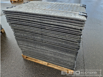 Građevinska oprema Unused Pallet of Plastic Connectable Road Plates, 1200x800x28mm, 22kg per Plate (35 of): slika 4