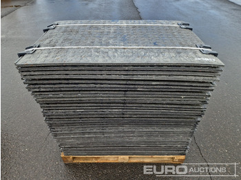 Građevinska oprema Unused Pallet of Plastic Connectable Road Plates, 1200x800x28mm, 22kg per Plate (35 of): slika 5