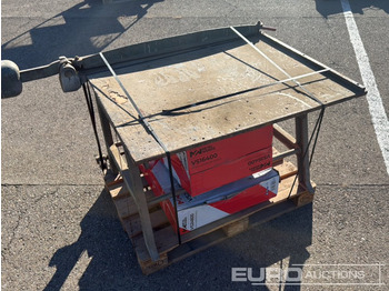 Građevinska oprema Metal Sheet Cuting Table: slika 4