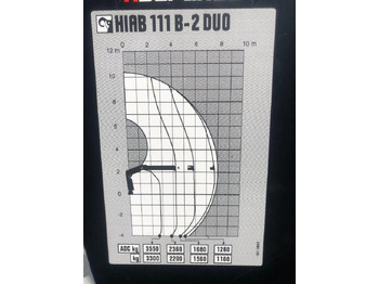 Kran za kamion za Kamion Hiab 111 B-2 Duo: slika 5