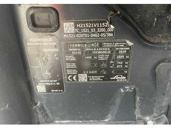 Električni viljuškar Linde E14-02: slika 4 Električni viljuškar Linde E14-02: slika 4